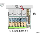 ★手数料０円★彦根市城町２丁目　月極駐車場（LP）